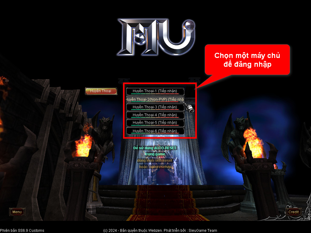 Chức năng chính của Game MU Thần Kiếm