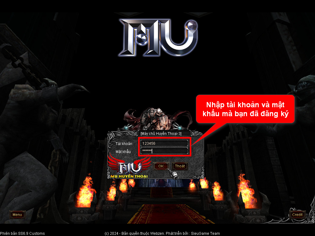 Chức năng chính của Game MU Thần Kiếm